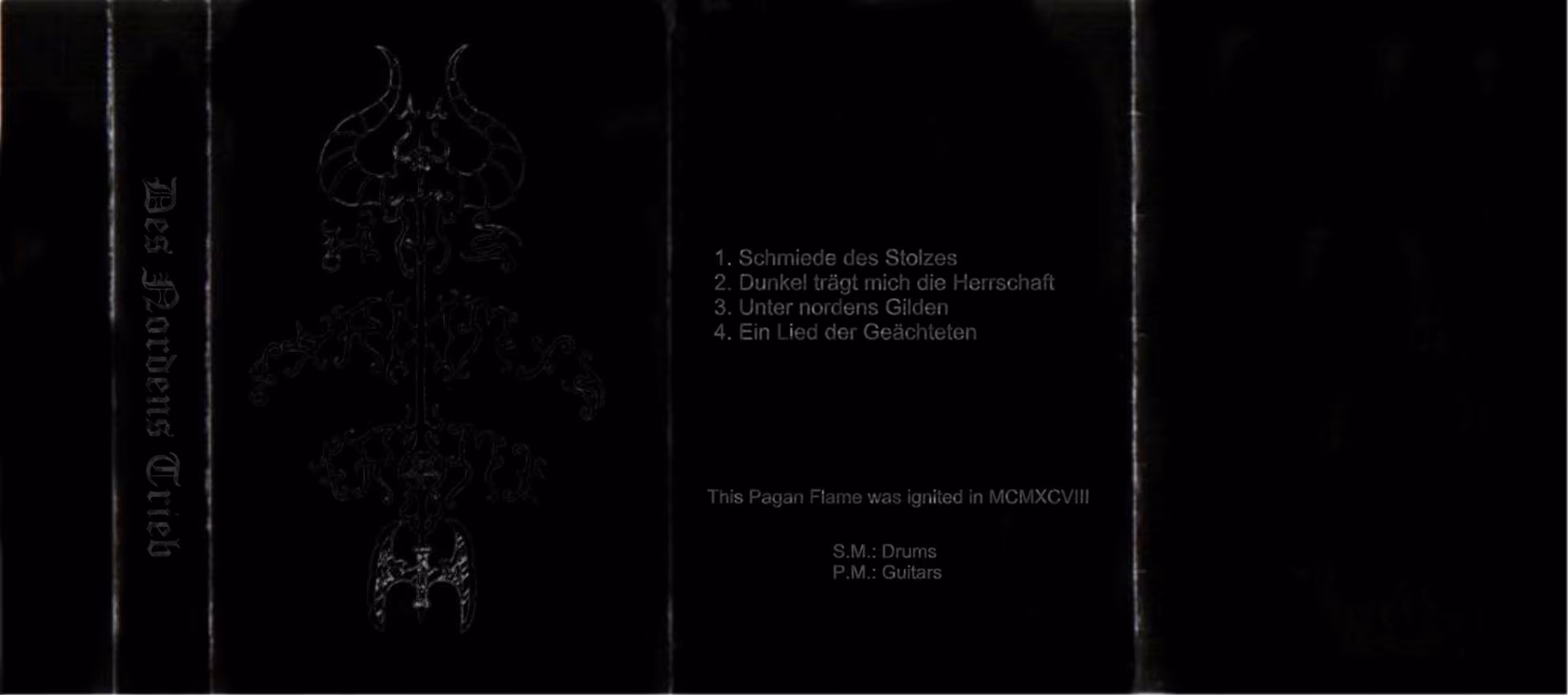 Cover: Des Nordens Trieb - Lieder der Geächteten