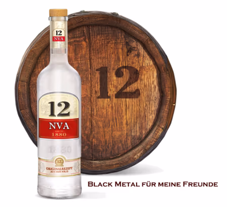 Cover: NVA 12 - Black Metal für meine Freunde